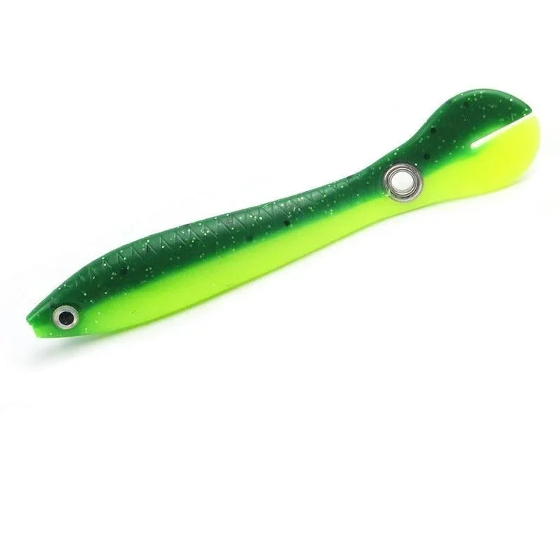 Moscow fishing tackles Soft Bait Silicone Fishing Lure (Pack of 12 )