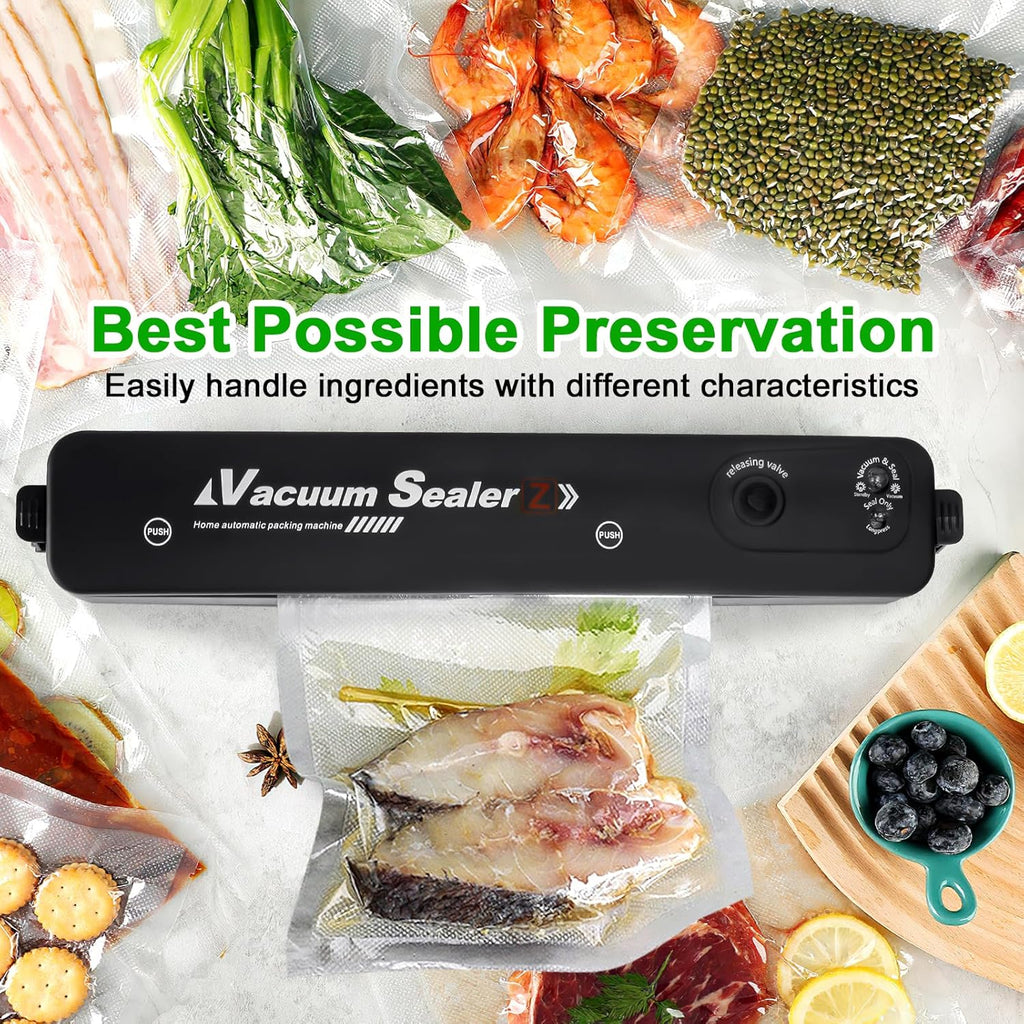 Fully Automatic Wet & Dry Food Vacuum Sealer for Freezer