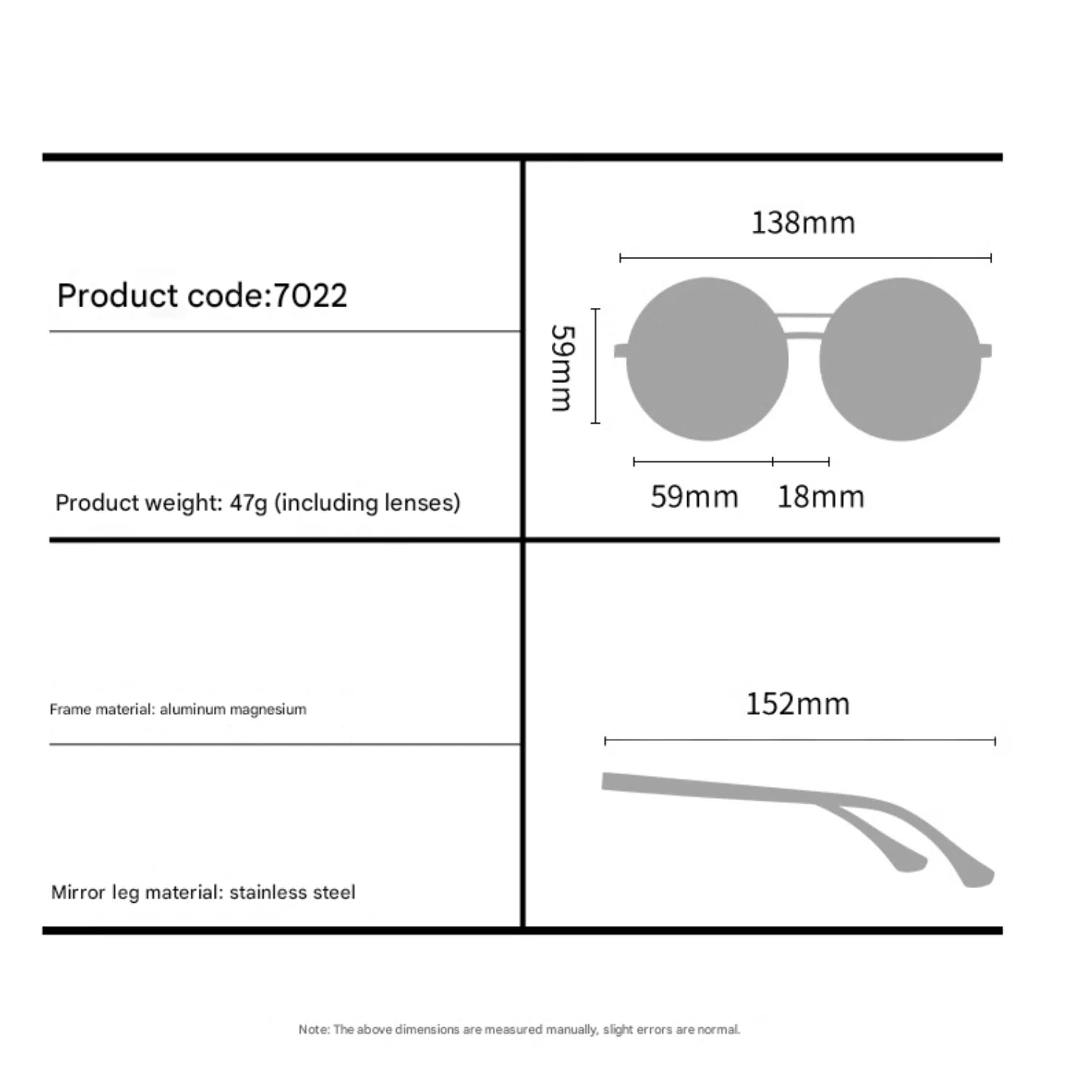 Retro Sun Protection Sunglasses