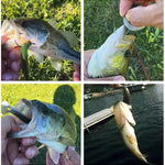 Moscow fishing tackles Soft Bait Silicone Fishing Lure (Pack of 12 )