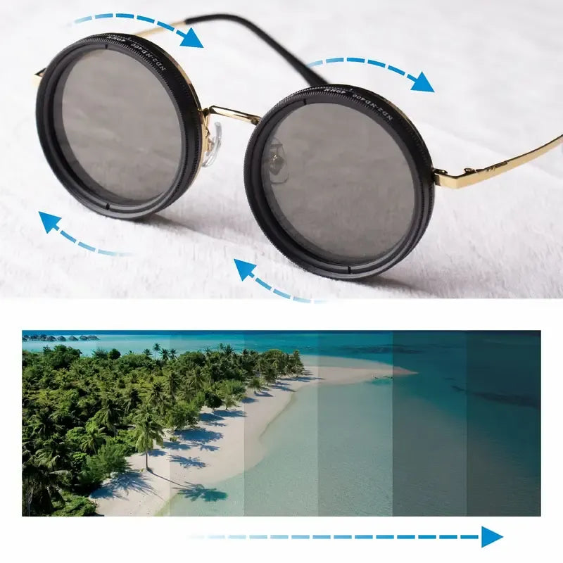 Retro Sun Protection Sunglasses