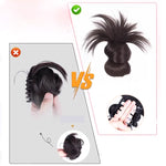 Clip-on Feathered Bun Wig BUY 1 GET 1 FREE