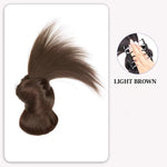 Clip-on Feathered Bun Wig BUY 1 GET 1 FREE