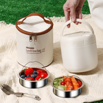 Portable Stainless Steel Thermal Lunch Box