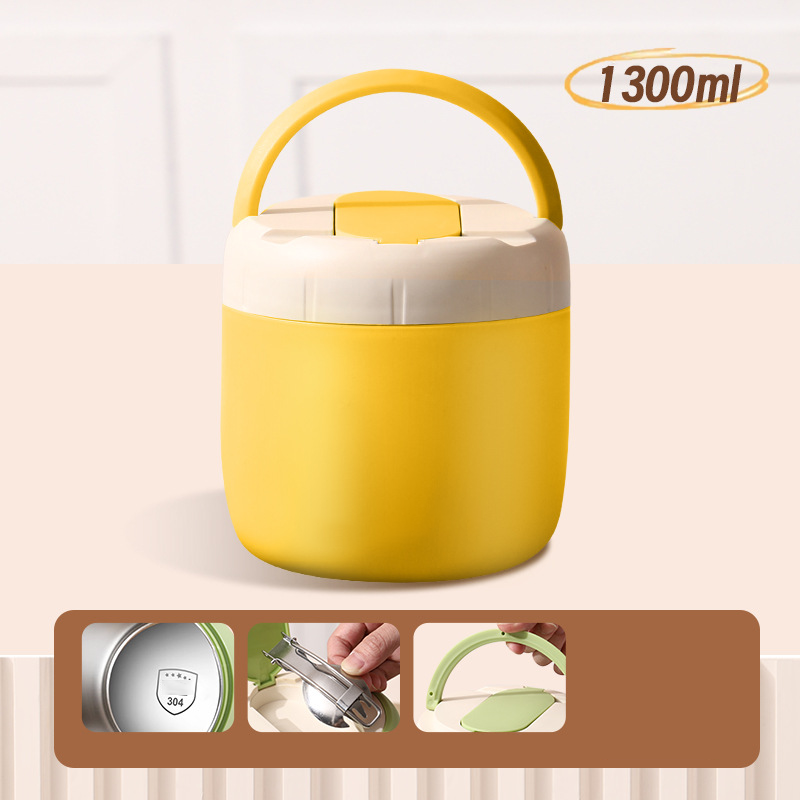 Portable Stainless Steel Thermal Lunch Box